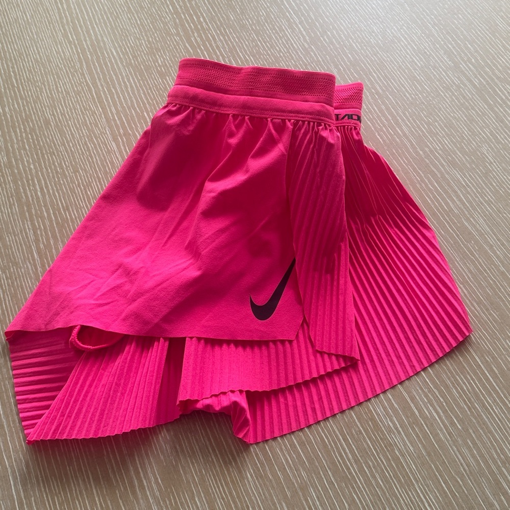 Nike AeroSwift Dri FIT ADV Brief-Lined Running Shorts Slim Fit Sz M Bright Pink - Picture 7 of 11